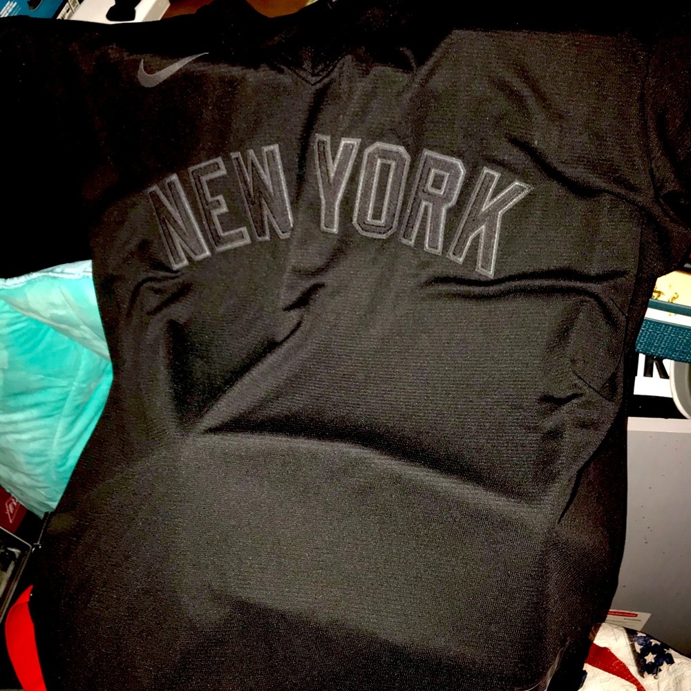 Brand new black on black Yankees NIKE Brand jerseys